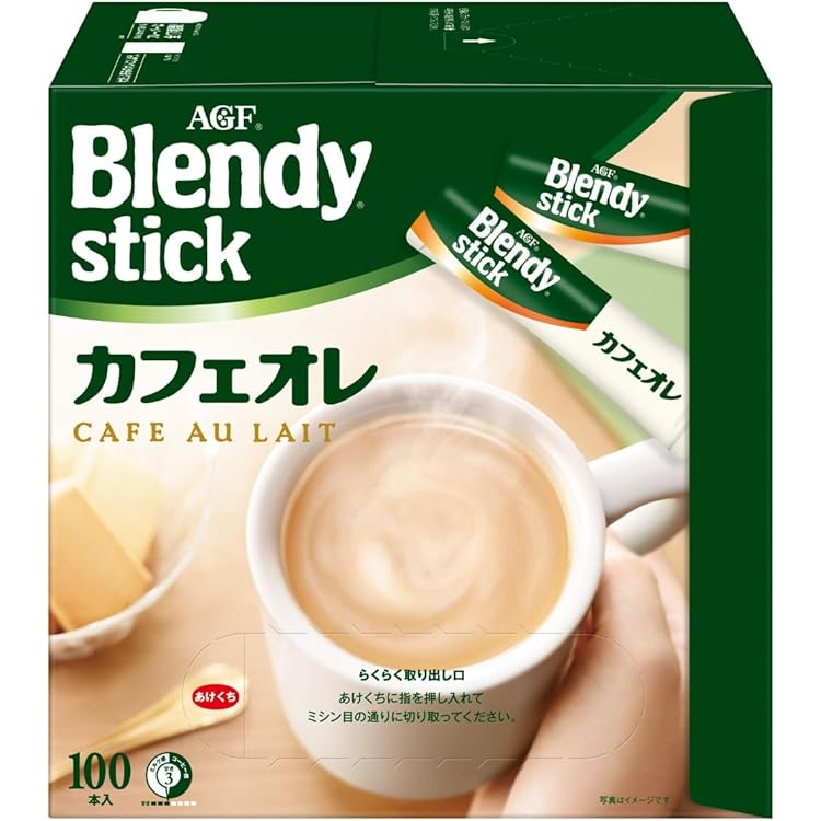 Amazon.co.jp: AGF ブレンディ スティック カフェオレ カロリーハーフ