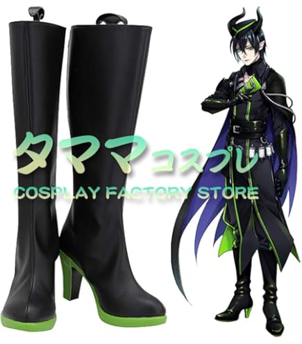 Amazon.co.jp: 加州清光 刀剣乱舞 コスプレ靴 コスプレブーツ