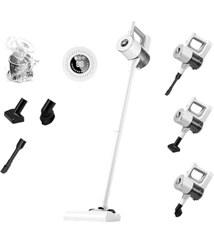 Amazon | 掃除機 コードレス 【2025革新版! 65000pa強力吸引 】軽量 60