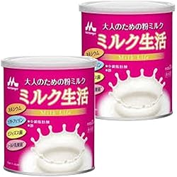 Amazon.co.jp: 森永乳業 大人のための粉ミルク ミルク生活 300g × 3缶