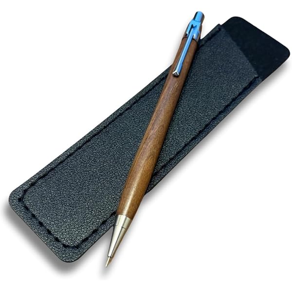 Amazon | ボールペン セット 木製 シャーペン 立つ ペンケース 3点