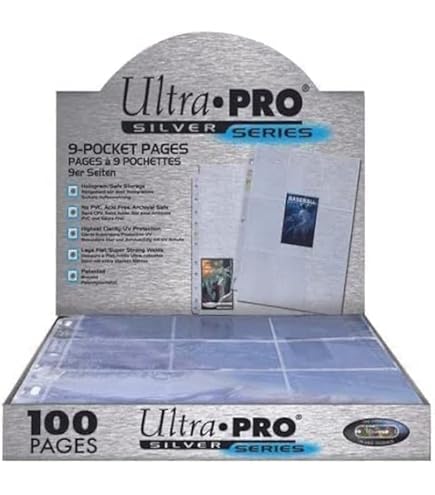 Amazon.co.jp: ウルトラプロ (Ultra Pro) 9ポケット シート 3穴 (100枚