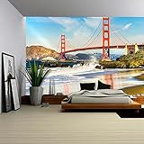 wall26 – 自己粘着壁紙大壁壁画シリーズ 66"x96" WMR-WP-X-C615-66x24x4