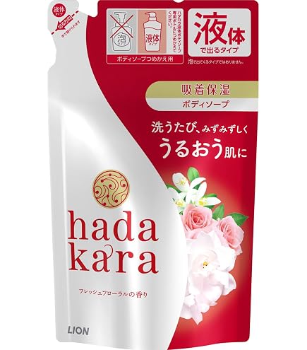 Amazon | hadakara ボディーソープフレッシュフローラルの香り