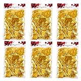 設定の600フェイク花花びら – Fakeローズフラワー花びらウェディングフラワー花びらや結婚式、バレンタイン、記念日、、ゴールド – 2 x 2.3インチ