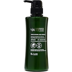 NULL ボディソープ メンズ ( 体臭 背中ニキビ お尻ニキビ を 防ぎ/加齢臭 を抑える)( マリンシトラス の香り )薬用 フレグランス ボディウォッシュ 400mL ボディーソープ ボディシャンプー