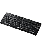 Amazon | エレコム 無線キーボード メンブレン式 コンパクトサイズ
