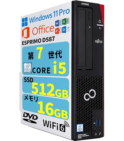 Amazon.co.jp: 【整備済み品】 富士通 デスクトップPC □CPU:第4世代