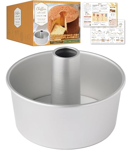 Amazon.co.jp: つなぎ目のないアルミトールシフォンケーキ型 17cm