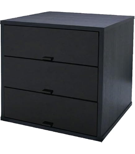 Amazon｜ニトリ カラーボックス 連結できる Nカラボ 扉付き 3段