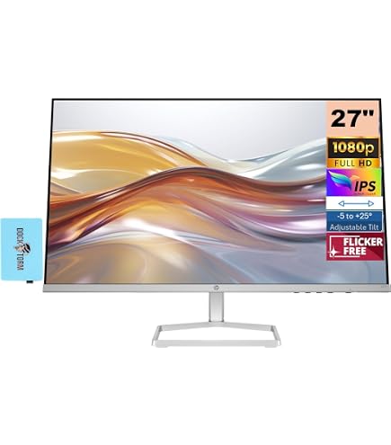 Amazon.co.jp: HP 27インチ 1080P コンピューターモニター シルバー