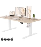 Amazon | Claiks 昇降デスク 幅100cm 引き出し付き デスク 高さ