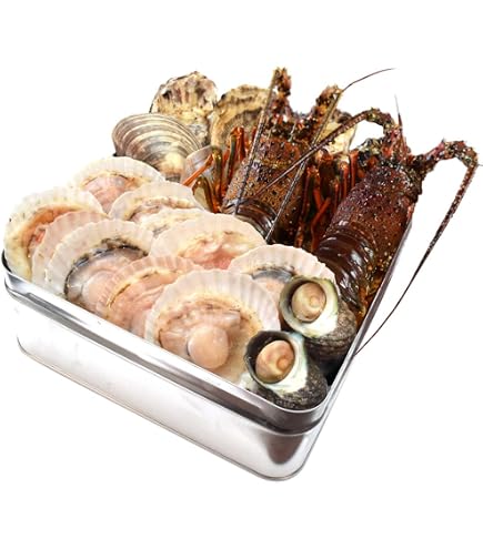 Amazon.co.jp: 美し国 豪華海鮮海宝焼 カンカン焼き 伊勢海老 中サイズ