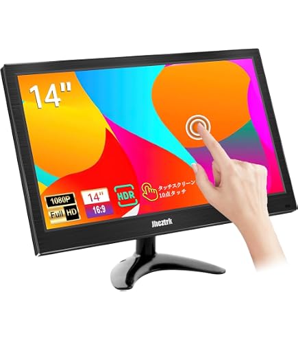 Amazon.co.jp: Prechen 15.6インチ タッチスクリーンモニター