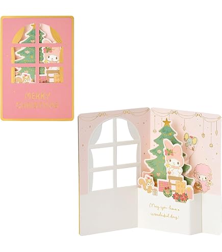 Amazon.co.jp: サンリオ クリスマスカード メッセージカード ミニ