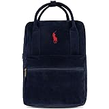ラルフローレン POLO RALPH LAUREN ポロ リュック バックパック バッグ デイパック リュックサック ポニー コーデュロイ ネイビー NAVY [並行輸入品]