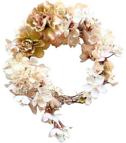 フラワー・リース S 楽天市場】送料無料 ＼全12種／ クリスマスリース 玄関 外