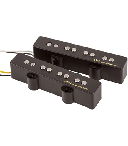 Amazon.co.jp: DiMarzio ベース用ピックアップセット Model P+J Black