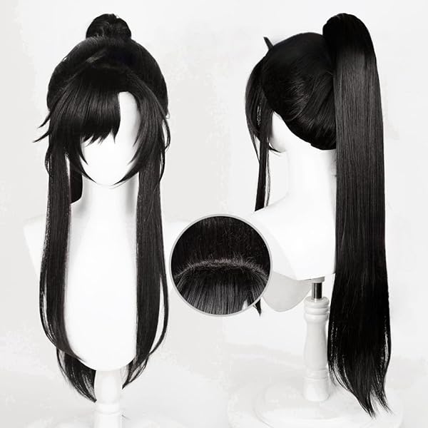 Amazon.co.jp: Eileen 魔道祖師 コスプレ 魏無羨 ウィッグ
