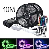 LED Strip Lights Kit OXOQO Led Tape Light SMD 5050 RGB 600 LEDs Flexible Rope Lights IP65 Water-Resi