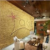 Sproud 3 壁 3 D 不織シルクの壁紙の壁画のカスタマイズ背景の壁紙 D ルーム美しいビーチソファ 300 Cmx 210 Cm の生活のために