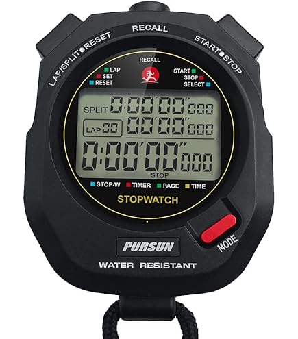 Amazon.co.jp: プロフェッショナルタイマーストップウォッチ、デジタル