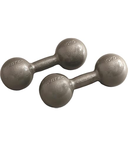 Amazon | 鉄アレイ 8kg / 鉄アレー ダンベル バーベル フィットネス 筋