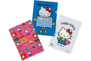 ほぼ日手帳 HELLO KITTY/ほぼ日のクリアファイル HELLO KITTY オリジナルサイズ用（3枚セット）