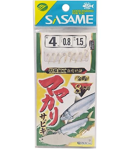 Amazon | ささめ針(Sasame)SZ812 ママカリサビキ3-0.6-1.5 | ささめ針