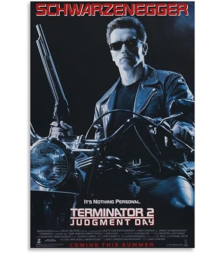 Amazon.co.jp: ターミネーター2:審判の日映画ポスタープリント(27×40