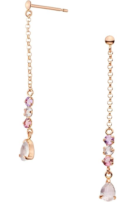 Amazon.co.jp: 【公式】[ヴイエー ヴァンドーム青山]ピアス K10ピンク  