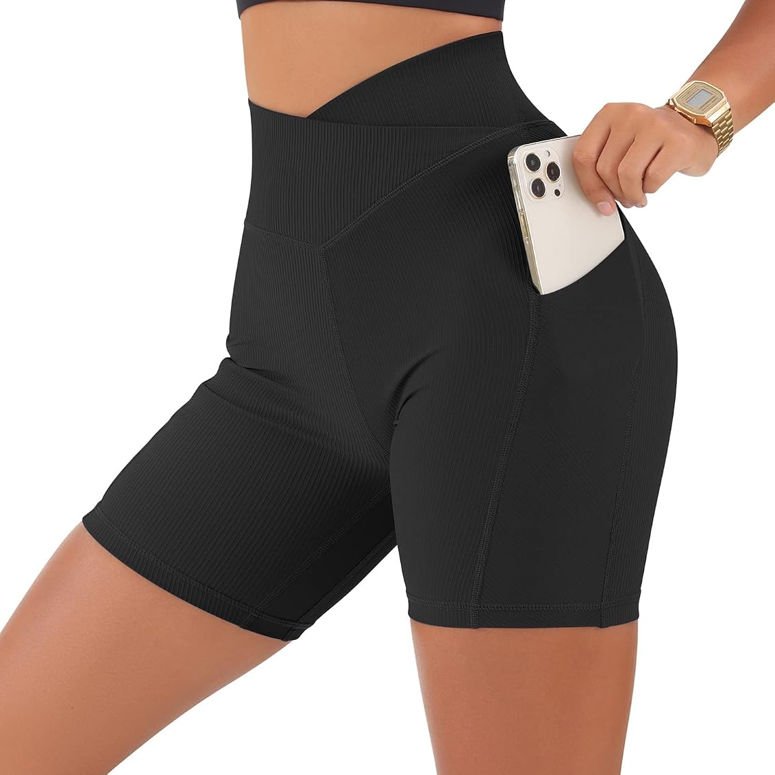 RUUHEE Women Biker Shorts High Waist 