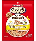 Amazon.co.jp: グラン・デリ おやつ 鶏ささみの長もちカミカミ 100g