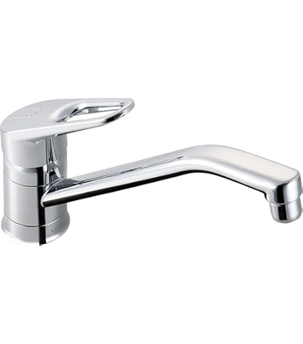 Amazon | TOTO キッチン用 台付シングルレバー混合栓（分岐口付  