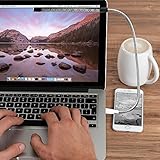 Touch USB lamp light, MECO 10LEDs Flexible usb stick light Gooseneck adjustable USB Light Touch Sens