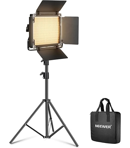 Amazon | Neewer アドバンスド2.4G 480 LEDビデオライト 調光