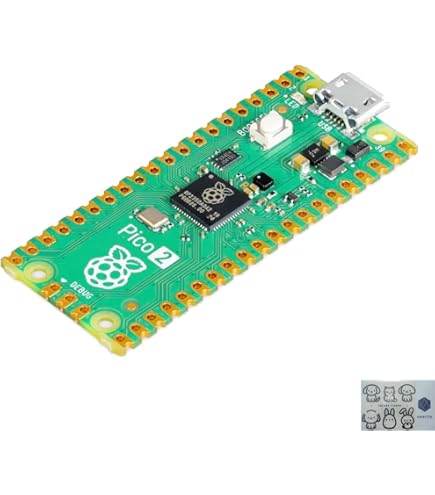 RP2350-GEEK Development Board, Based On RP2350 Microcontroller, With 1.14inch 65K Color LCD, USB Debugging Downloader - View #3