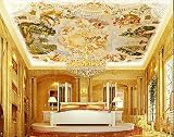 lhdlily 3d Large壁画壁紙Office Villa天井壁紙リビングルームヨーロッパ油彩画壁紙 LHDLily-561616981-9486