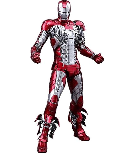 ホットトイズ アイアンマン マークV スーツアップバージョン デラックス 1:6 Amazon.co.jp: Hot Toys 1:6 トニー・スターク - マークV スーツ