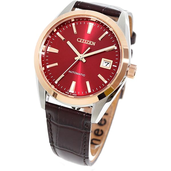 Amazon.co.jp: シチズン ツヨサ 機械式サファイアガラス レッド