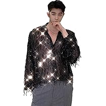 Amazon.co.jp: [WOOYOO] シャツ 長袖 メンズ ジャケットシャツ