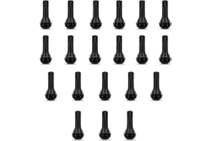 エアバルブ 20個入り ゴム製バルブキャップ 工具不要 汎用設計 空気漏れ防止 タイヤバ ル ブ バ ル ブコア付き タイヤバルブ ゴムバ ルブ TR413 タイヤバル ブ バル ブ タイヤ空気入れ用バ ルブ - 1