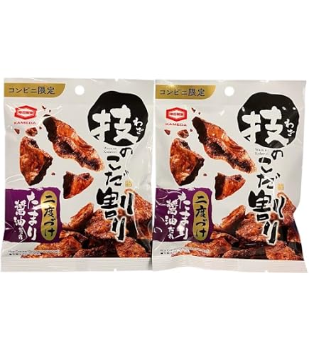 Amazon | 亀田製菓 技のこだ割り 濃厚梅だれ 100g×6袋 | 技のこだ割り