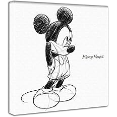ディズニー ミニーマウス 手書き アートパネル Www Institutouniversitariodarwin Com