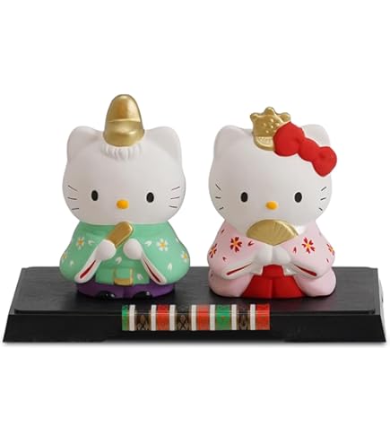 Amazon.co.jp: 瀬戸焼 ハローキティ 雛飾り セット 05-K301 : おもちゃ