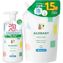 Amazon.co.jp: アロベビー ベビーソープ 本体 and 詰め替え セット