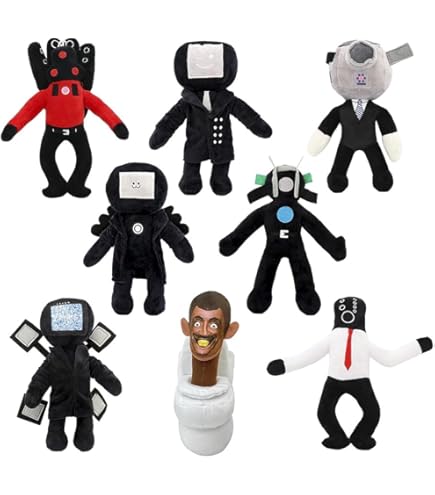 Amazon.co.jp: 【Lolokrafts】Skibidi スキビディ トイレ ぬいぐるみ