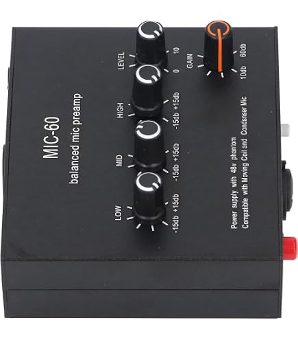 Amazon.co.jp: Behringer MIC800 マイクモデリングプリアンプ。 : 楽器