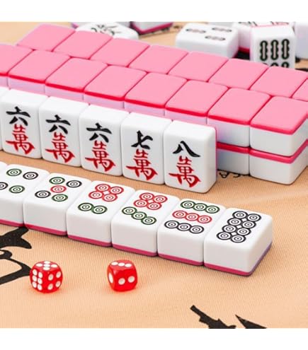 Amazon | CHJBD 麻雀牌 マージャン 麻雀セット ミニ144麻雀