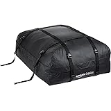 Amazonベーシック キャンプ用品 旅行 ルーフトップカーゴバッグ ブラック 容量425L 防水加工